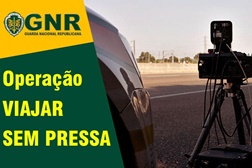 Operação “Viajar Sem Pressa” da GNR está na estrada até 19 de agosto