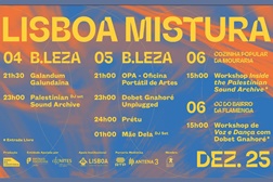Lisboa Mistura 2025: 19.ª edição em Dezembro no B.Leza Clube, Centro Comunitário do Bairro da Flamenga e Mouraria - Dias 4, 5 e 6 de Dezembro