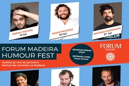 Humor em destaque no Forum Madeira