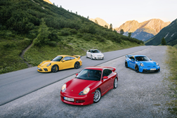 Porsche celebra o 911 GT3 - 25 anos de performance e paixão