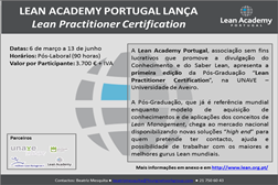 Lean Academy Portugal lança pós-graduação pioneira