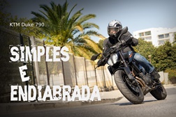 Teste KTM Duke 790 - Simples e Endiabrada