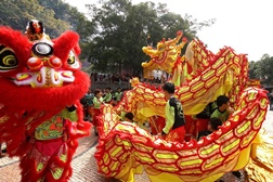 Exposição "Primavera Dourada" Chinesa no Amoreiras