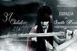 César Alexandre Afonso apresenta "Espada de Santa Maria" nas Caldas da Rainha