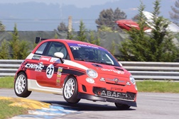 Troféu Abarth 500 Portugal Começo com um pódio