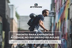 B'Twin desafia a regressar às aulas de bicicleta