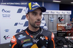 MotoGP, 2022, Tailândia - Oliveira comenta vitória - "Uma vitória é uma vitória!"