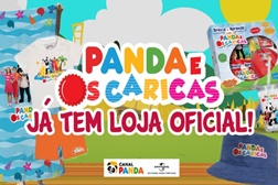 Panda e os Caricas lançam nova loja online com produtos exclusivos