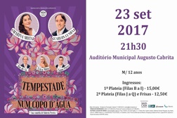 Comédia “Tempestade num Copo d’Água” em cena no Barreiro
