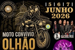 34ª Concentração do Moto Convívio de Olhão, dias 5, 6 e 7 de junho