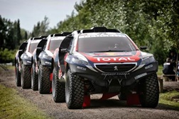 Peugeot com encontro renovado no Dakar em 2016