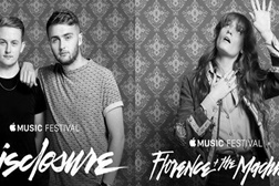 Disclosure e Florence + The Machine anunciados para o primeiro Apple Music Festival em setembro 