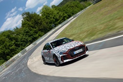 Recorde de volta mais rápida para a Audi Sport no segmento compacto - Nürburgring-Nordschleife em 7:33.123 minutos no renovado Audi RS 3 