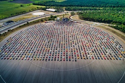 Ford estabelece um novo recorde mundial  - O maior desfile de Mustang