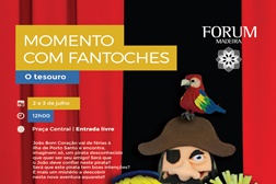 Encontra "O Tesouro" no Forum Madeira - Teatro de Fantoches