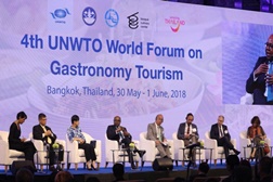Fórum UNWTO de Turismo Gastronómico estreia-se com êxito na Tailândia