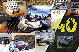 Peugeot Sport celebra 40 anos  - Inovação e sucesso na competição automóvel