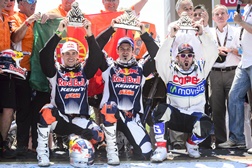 Ruben Faria, Cyril Despres, Francisco Lopez - Dakar 2013