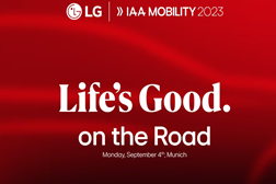 LG vai partilhar a sua visão futura para as experiências na estrada  - Vai ser no Salão INA IAA MOBILITY 2023, dia 4 de Setembro