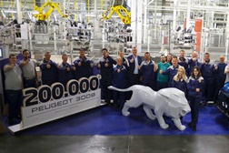 Peugeot 3008 nº 200.000 produzido na fábrica de Sochaux - Continua o sucesso comercial do modelo