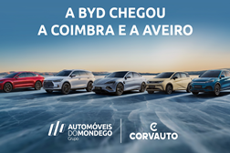 BYD chega a Aveiro e Coimbra através do Grupo Automóveis do Mondego/Corvauto  - Mais perto dos clientes