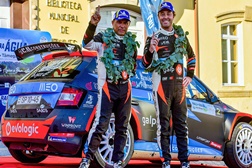 Armindo Araújo e Luís Ramalho Campeões Nacionais Campeonato Nacional Ralis - Garantiram o título em Chaves  