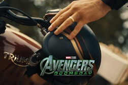 Capitão América troca a Harley por uma Triumph no primeiro trailer de "Avengers: Doomsday"