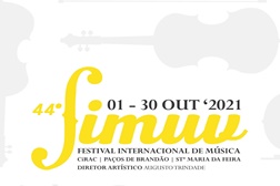 44.º FIMUV - Festival Internacional de Música de Paços de Brandão - Uma edição especialmente dedicada à Voz