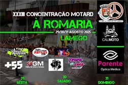XXXIII Concentração Motard à Romaria, Lamego, de 29 a 31 de agosto