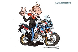 O famoso motociclista em formato digital - Ano novo, vida nova!