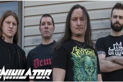 Annihilator apresentam "Europe in the Blood Tour" no Hard Club no Porto