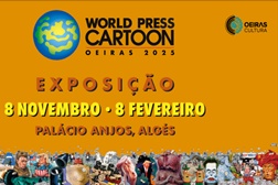 World Press Cartoon Oeiras 2025 - 20 anos de humor, crítica e liberdade de expressão no Palácio Anjos, em Algés