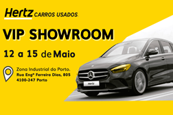 Hertz Carros Usados com campanha imperdível no Porto  - VIP Showroom da Hertz Carros Usados decorre até 15 de maio