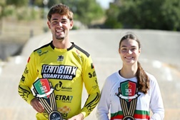 Leonardo Carmo e Íris Moraru conquistam Taça de Portugal de BMX Race 2026