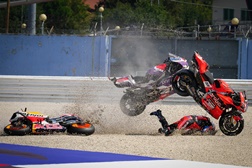 MotoGP, 2022 - Relatório de quedas - Os resultados do ano