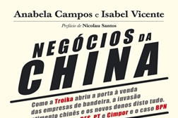 Novidades Livros; "Negócios da China" de Anabela Campos e Isabel Vicente