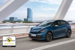 Cupra Born consegue classificação de 5 estrelas nos testes Euro NCAP  - Pontuação elevada nas quatro de avaliação