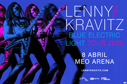 Lenny Kravitz anuncia novas datas  - Atua em Portugal em 2025 no Meo Arena
