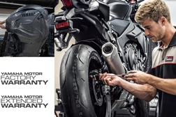 Yamaha prolonga garantias de fábrica e oficiais
