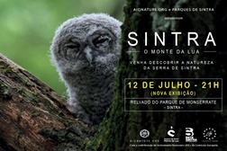 Nova exibição noturna do documentário "Sintra - O Monte da Lua" no relvado de Monserrate
