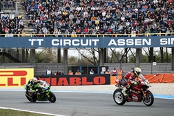 SBK, 2023, Assen - ﻿Bautista traz à Ducati vitória 400 - Rea cai da batalha pela liderança