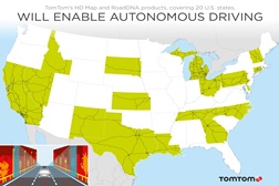 TomTom estreia Mapa HD e RoadDNA em 17 novos estados-membros