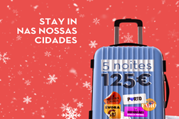 Este Natal, ofereça estadias em Portugal com os vouchers "STAY IN"