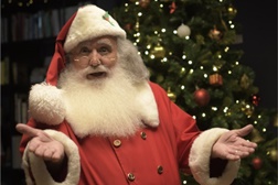 Pai Natal regressa este ano ao teletrabalho  - Conversas com o Pai Natal através de videochamada nos centros comerciais geridos pela Sonae Sierra