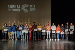 Vencedores dos Prémios Sophia Estudante 2018