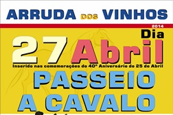 Passeio a Cavalo leva 70 conjuntos a Arruda dos Vinhos