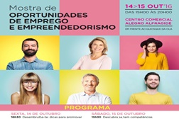 Outubro: Mês do emprego e empreendedorismo no Alegro Alfragide