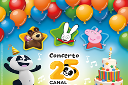 Oeiras recebe concerto de aniversário do Canal Panda