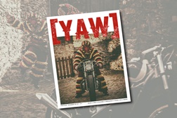 Revista YAW - a primeira publicação, alimentada a gasolina.