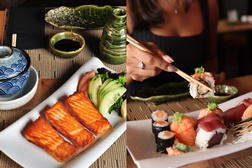 Soan Sushi Kaiseki estreia almoços em Carcavelos com 4  propostas japonesas - Do frango crocante japonês ao sushi e sashimi, o restaurante apresenta quatro opções de almoço que combinam tradição, sabor e preços acessíveis